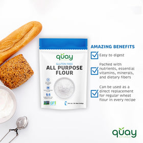 Quay Naturals Made in USA packaging signals quality and support.