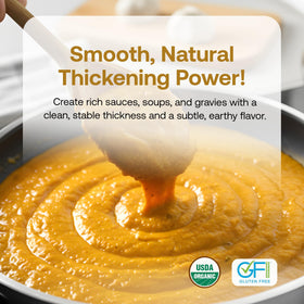 Quay Naturals stone-ground buckwheat flour preserves texture and taste.