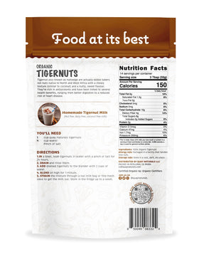 Quay Naturals Tigernuts yogurt and salad topping enhances meals