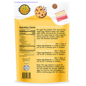 Mixing Quay Naturals with water creates a smooth egg substitute in batter.
