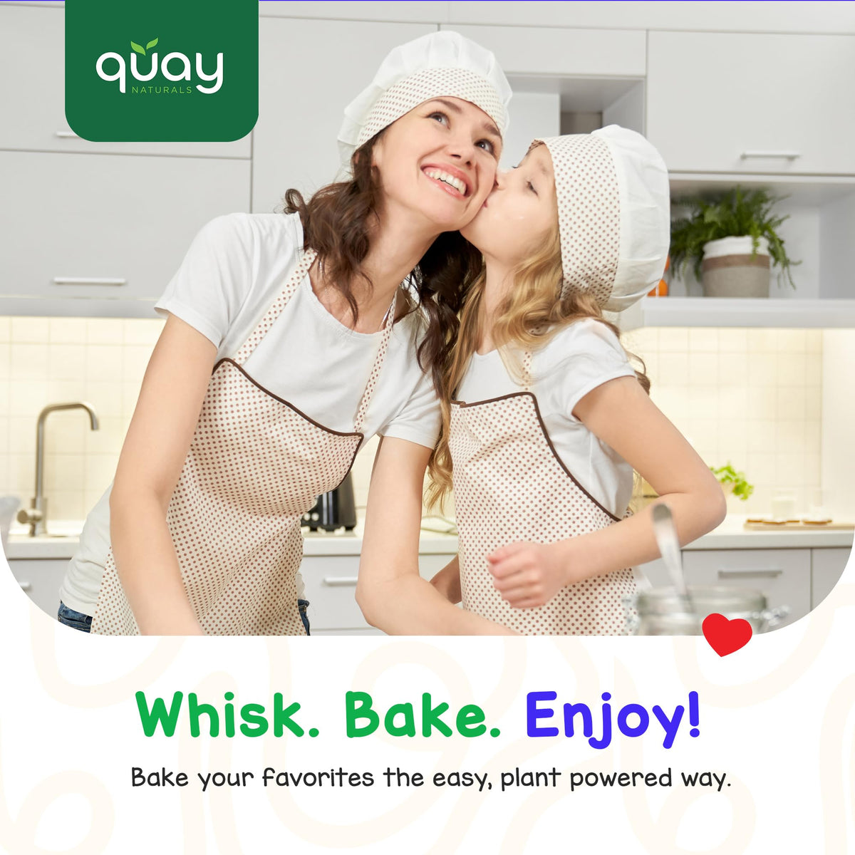 Sealed resealable pouch keeps Quay Naturals fresh between bakes.