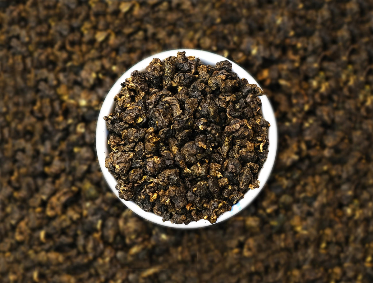 QUAZENTEA GABA Oolong loose leaves show hand picked quality and aroma