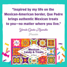 Que Padre individually wrapped candies, freshness and hygiene in a convenient package.