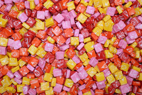 QUEEN CITY CANDY CAVE Fruity Star Candy, fun size chews for quick cravings.