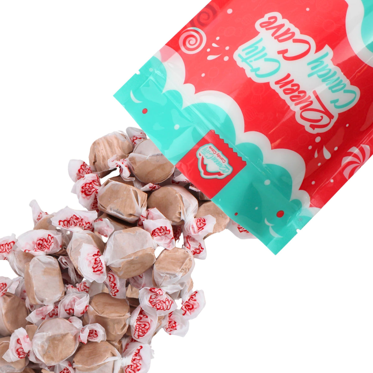 QUEEN CITY CANDY CAVE assorted flavors taffy, ideal for candy buffets and gift bags.