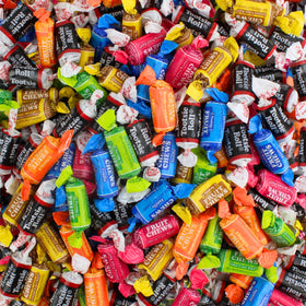 Queen City Candy Cave cherry flavored mini chew for a fruity bite.