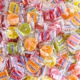 Queen City Candy Cave Bright Sunkiss Fruit Gems in a 1 lb bag for sunny snacking