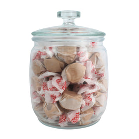 QUEEN CITY CANDY CAVE colorful taffy display for events and celebrations.