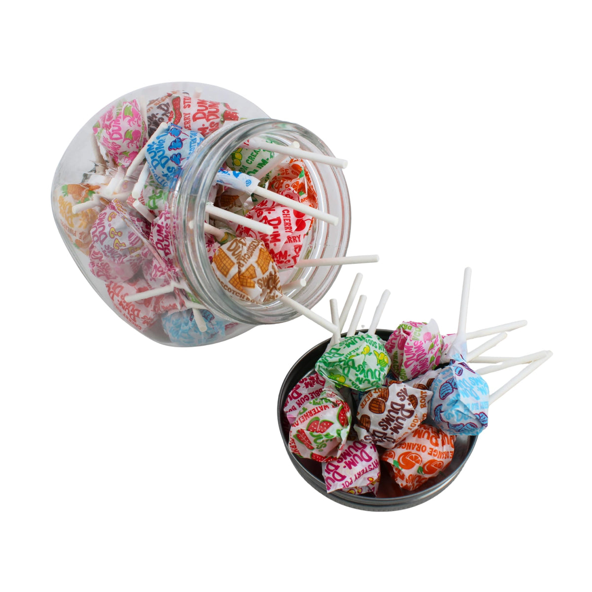 Queen City Candy Cave Dum Dums orange flavor pops energize snack breaks.