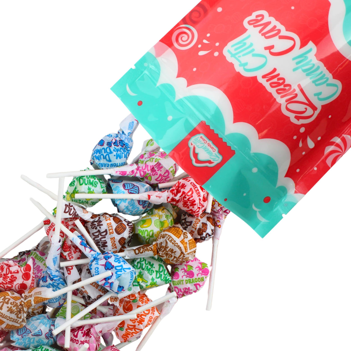 Queen City Candy Cave DumDums mystery flavor adds playful surprise to any treat table.