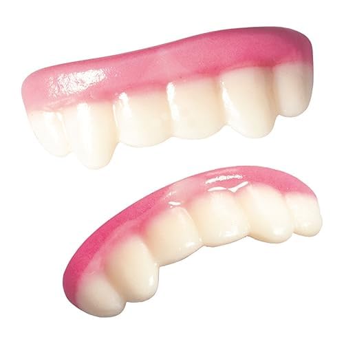 Queen City Candy Cave Fruity Edible Gummy Teeth on a punch bowl for party night
