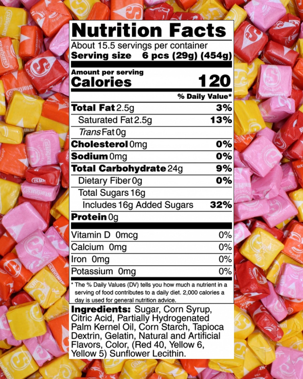 QUEEN CITY CANDY CAVE 90 pieces per pound, great value for treat bags.