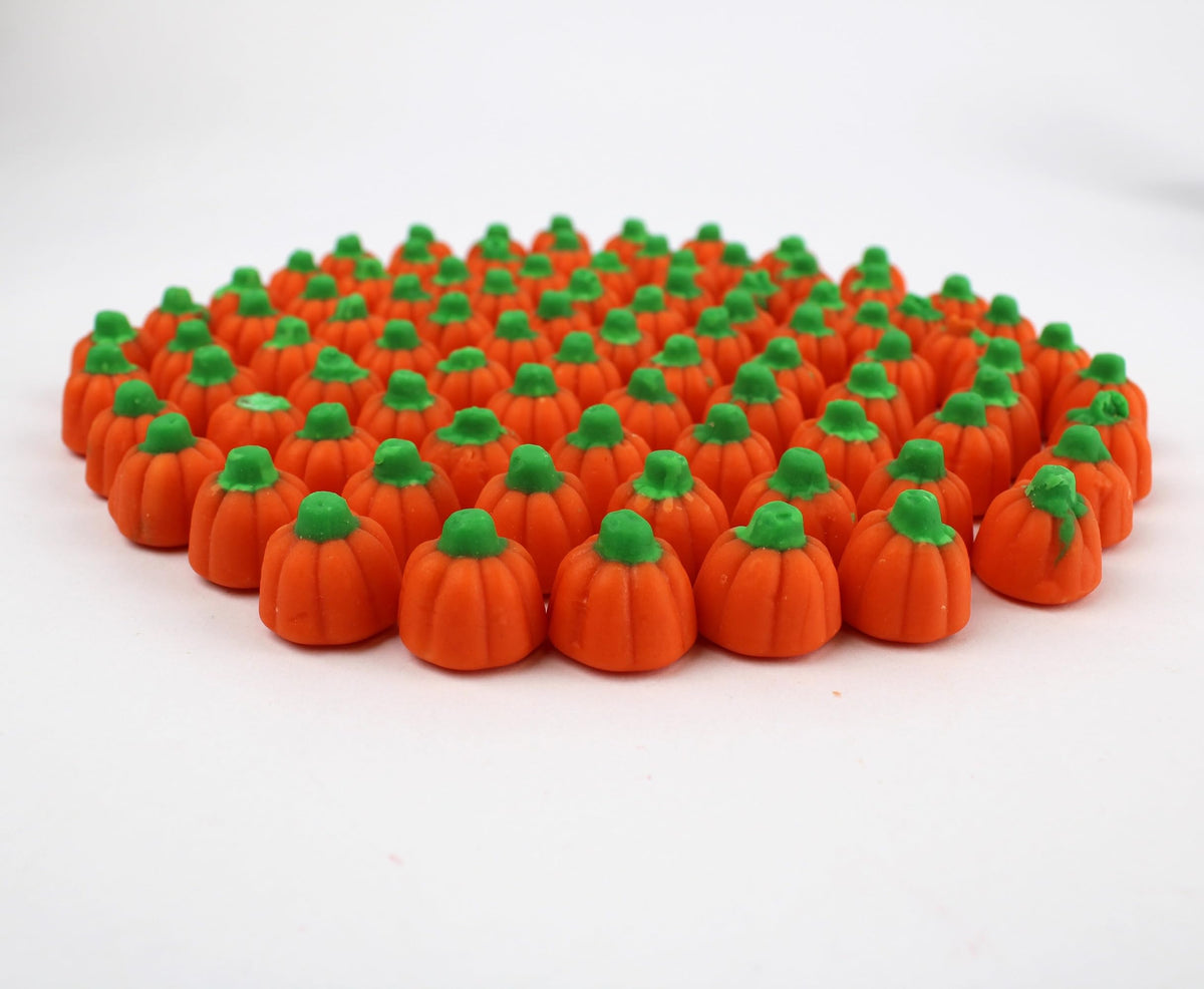 Queen City Candy Cave harvest party favors with pumpkin-shaped candy.