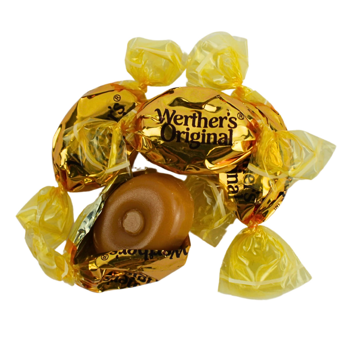 Queen City Candy Cave individually wrapped caramel hard candies for easy sharing and on-the-go enjoyment
