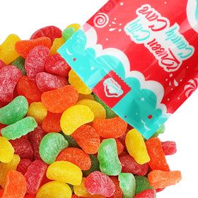 Queen City Candy Cave jelly fruit slices lemon, bright and refreshing for classrooms.