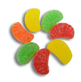 Queen City Candy Cave jelly fruit slices lime, zesty bite for gatherings.