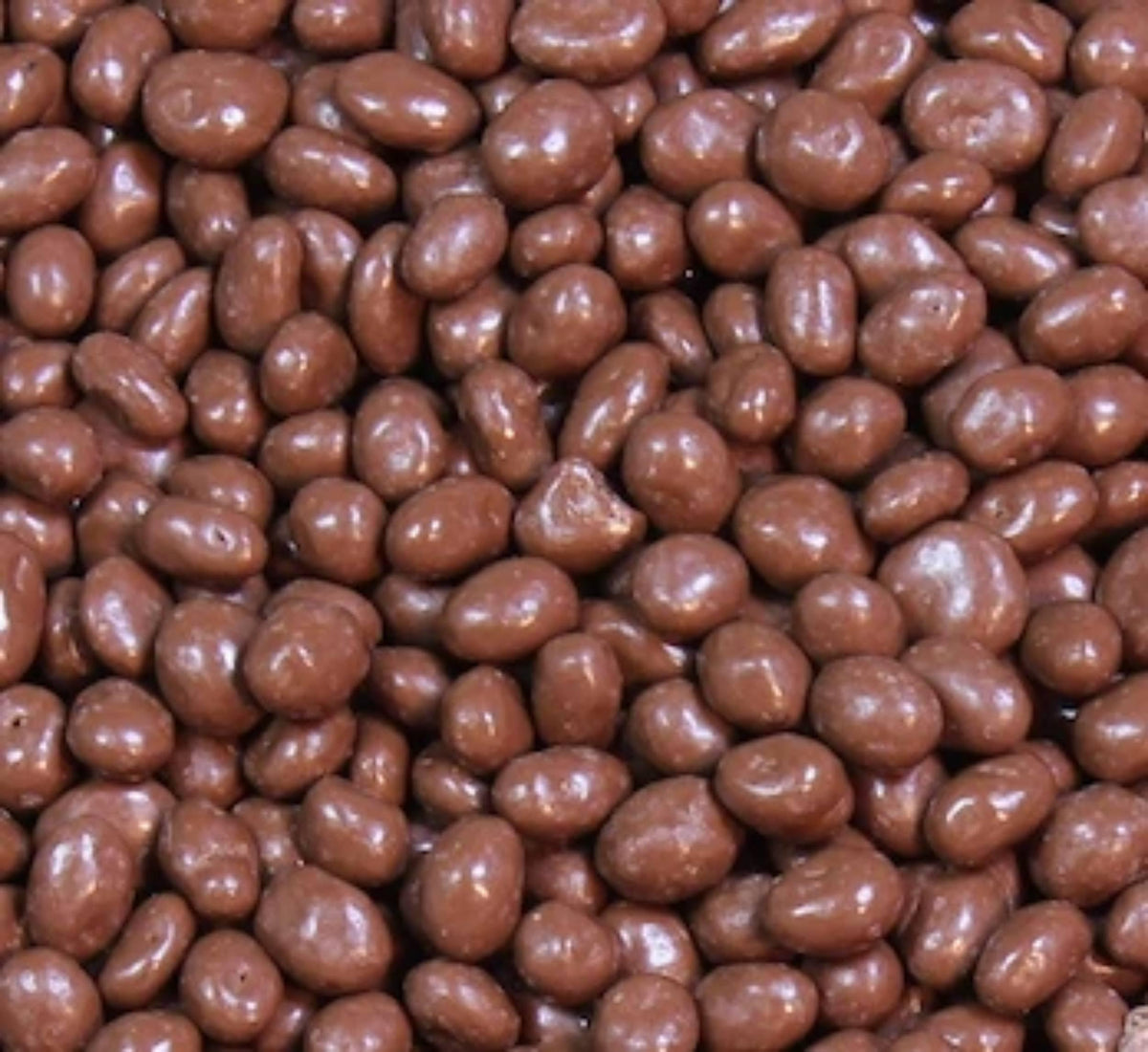 Queen City Candy Cave milk chocolate raisins pack front - indulgent, shareable snack