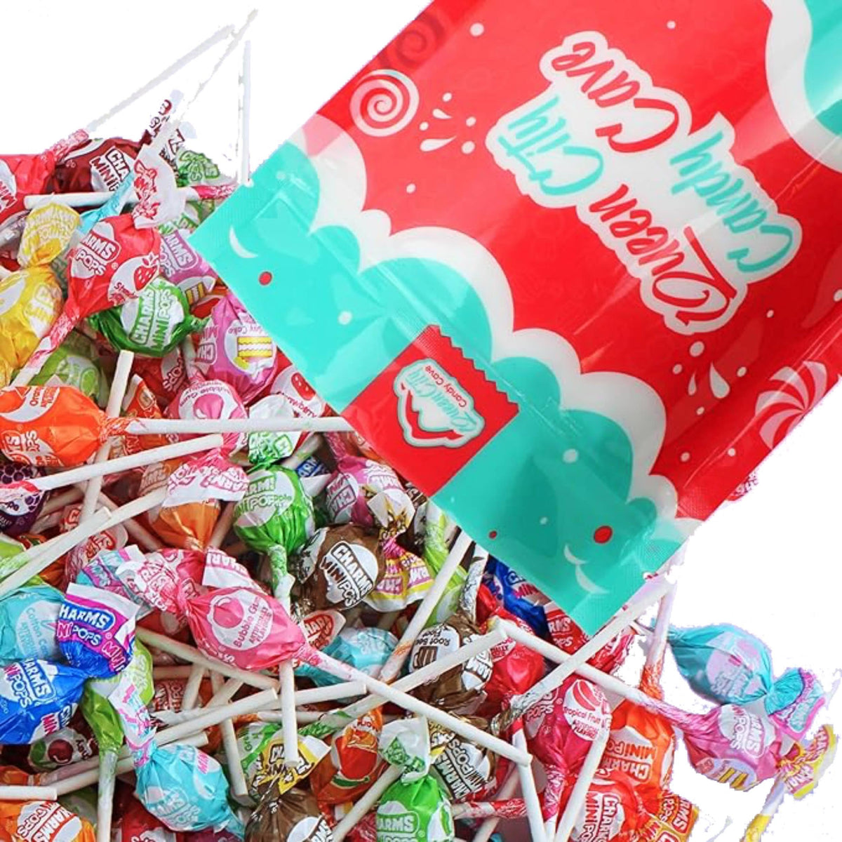 Queen City Candy Cave mini pops individually wrapped to stay fresh for gifting