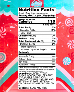 Queen City Candy Cave taffy, approx 65 pieces per pound for easy sharing