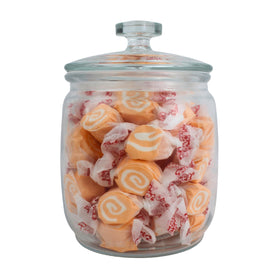 Assorted flavors display in batch, perfect for candy buffets