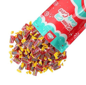 QUEEN CITY CANDY CAVE Watermelon ranchers in a resealable bag for freshness.