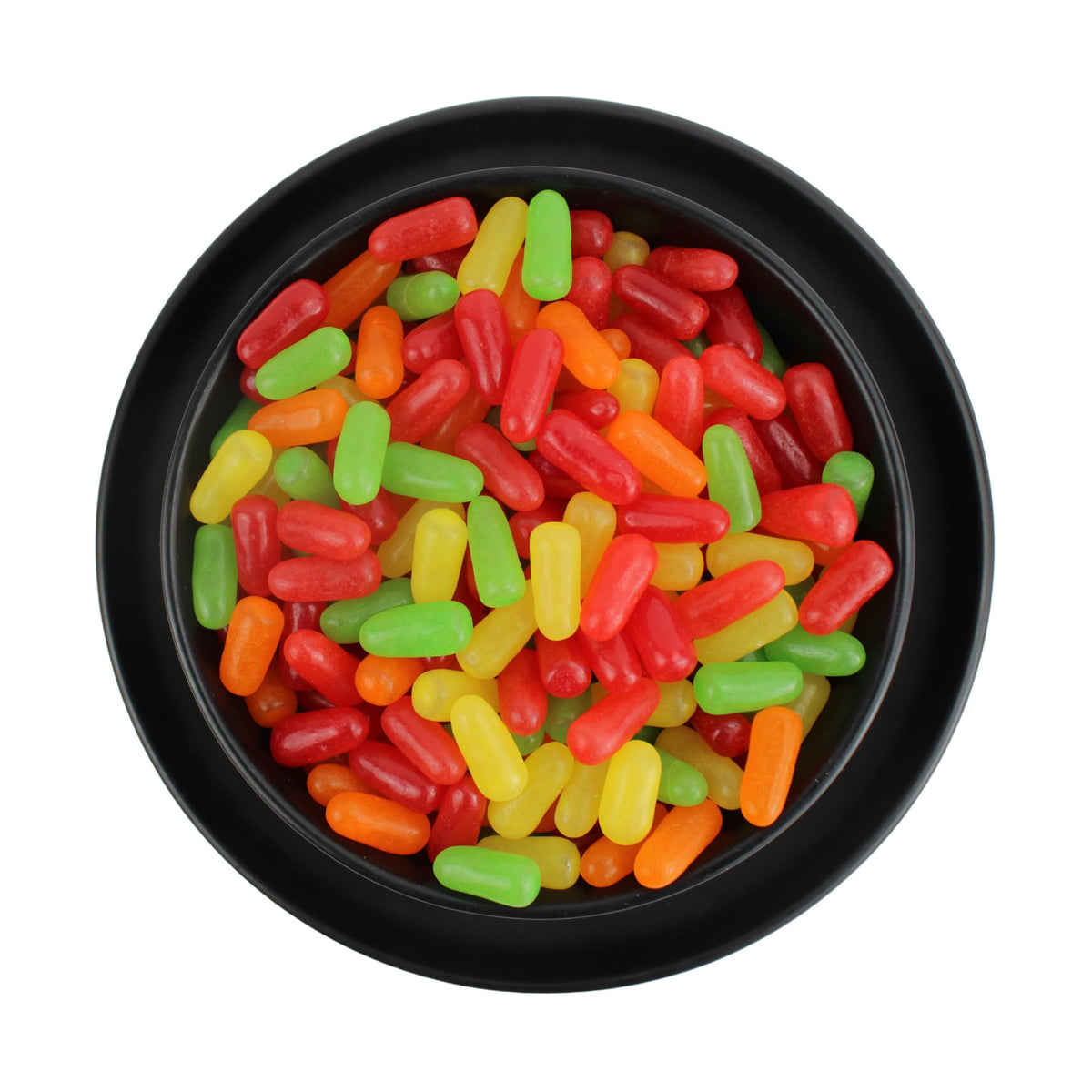 Queen City Candy Cave resealable bulk bag keeps Mike n Ikes fresh