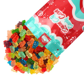 Queen City Candy Cave soft chewy gummies in bright colors for a snack