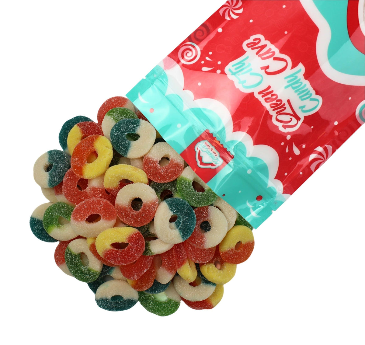 Queen City Candy Cave soft sugar-dusted gummies offer premium texture for indulgent snacking.