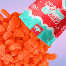Queen City Candy Cave sugar-dusted fruit slices deliver nostalgic fruity flavor anytime.