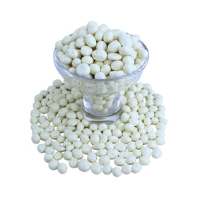 USA-made Queen City Candy Cave yogurt and white chocolate dipped raisins.