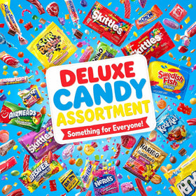 Queen Jax branding on bulk candy for events and gifting