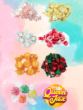 Queen Jax butterscotch candy adds warm sweetness to celebrations.