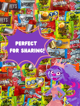 QUEEN JAX Halloween and party candy mix ready for celebrations.