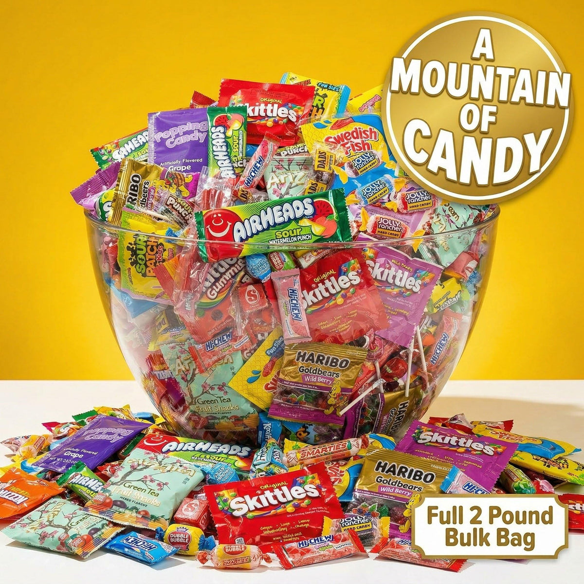 Queen Jax Halloween Candy Display complements treats and decorations.