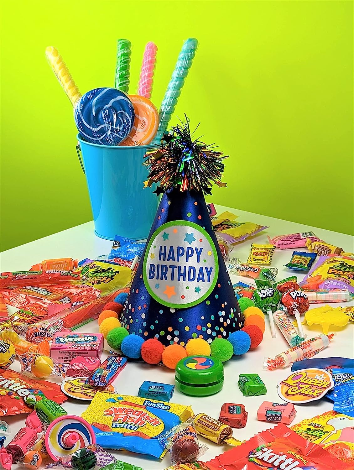QUEEN JAX individually wrapped candies for events and pinatas; convenient and hygienic