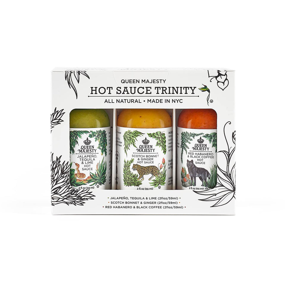 Queen Majesty Jalapeno 2oz bottle for vibrant salads and tacos