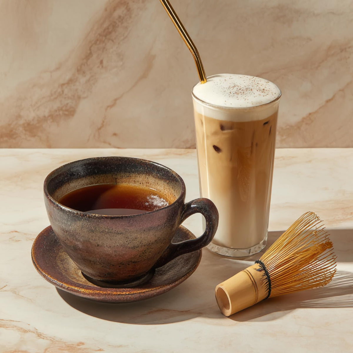 Queen Omi Hojicha Powder daily ritual emphasizes versatility and calm