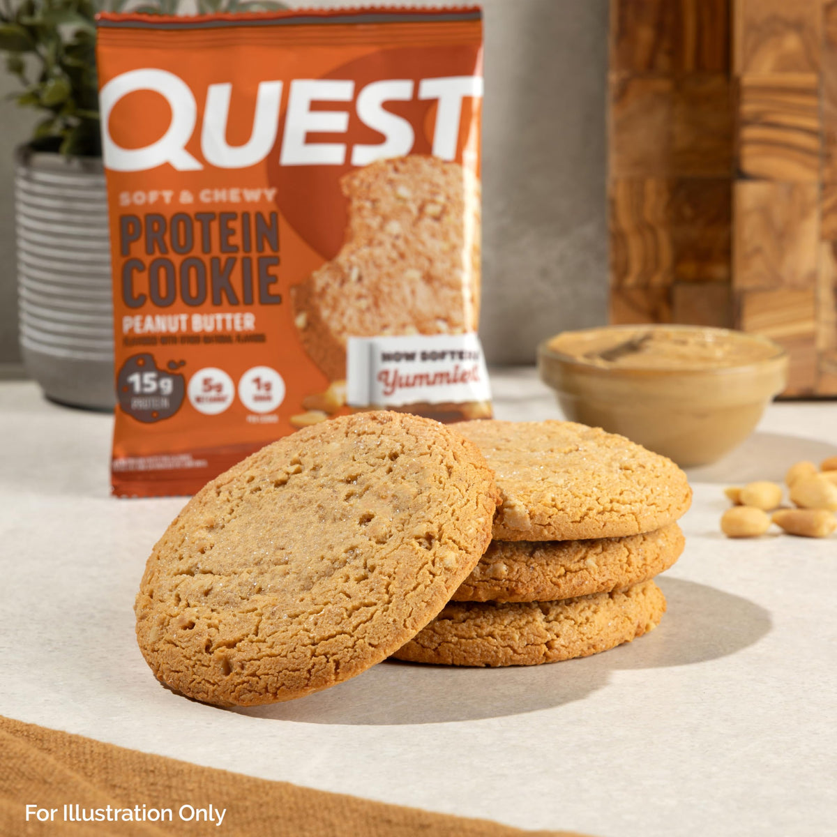 Quest Peanut Butter Protein Cookie gym bag snack after workouts