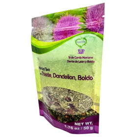 Quiere Te boldo tea leaves reveal earthy, aromatic infusion.