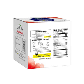 Quik Tea darjeeling-assam-tea-blend brew captures aroma of premium teas for a rich cup.