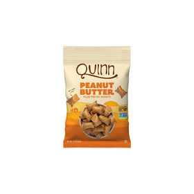 Cross-section view of Quinn pretzel nugget with peanut butter center