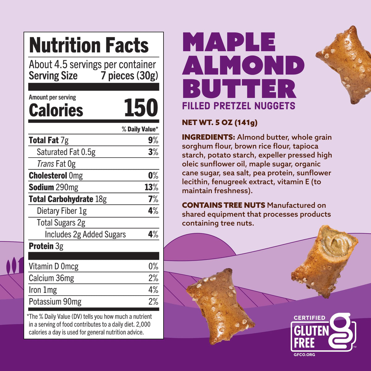 Quinn Pretzel Nuggets maple flavor, sweet-salty fusion for snack time