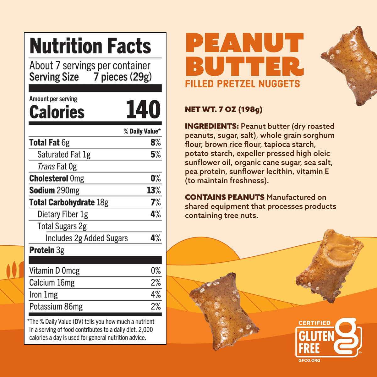 Quinn Pretzel Nuggets sea salt flavor, classic crunch with balanced savory notes