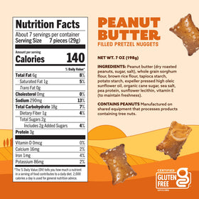 Quinn Pretzel Nuggets sea salt flavor, classic crunch with balanced savory notes
