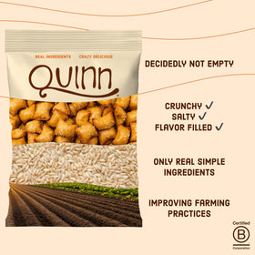 Quinn peanut butter filled pretzel sticks provide a convenient pantry treat.