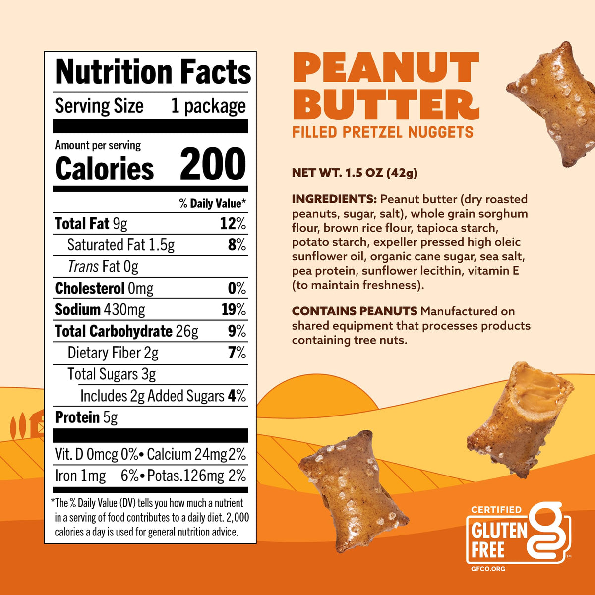 Vegan, gluten-free, dairy-free Quinn snack option