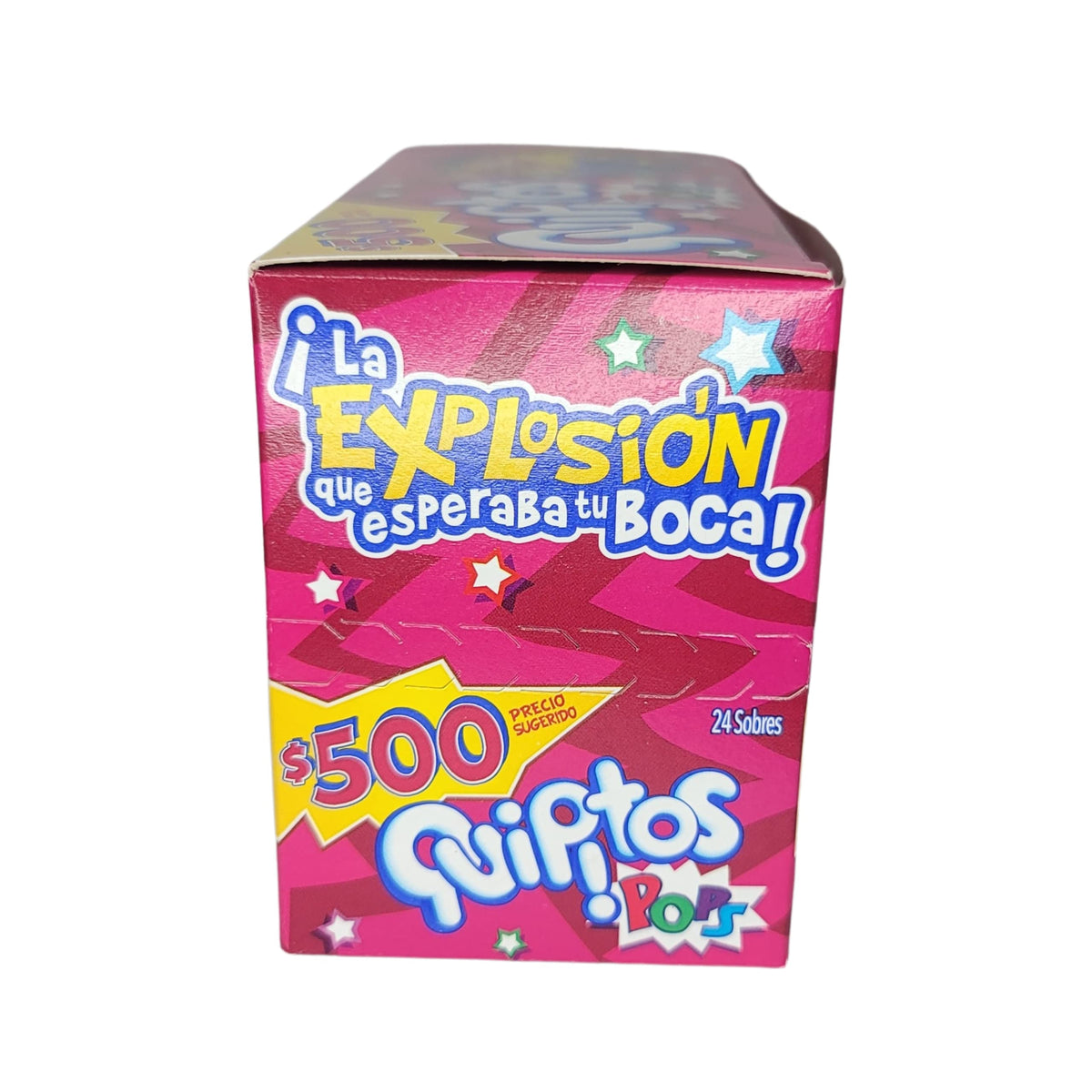Quipitos packaging display showing compact design for travel.