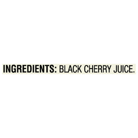 R.W. Knudsen Just Black Cherry Juice being poured, ideal for cocktails and mocktails.