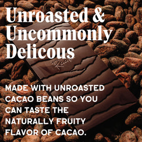 Raaka dairy-free hot chocolate cup with smooth, creamy finish