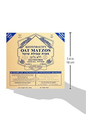 Rabbi Kestenbaum Oat Matzos square shape fosters easy breaking.